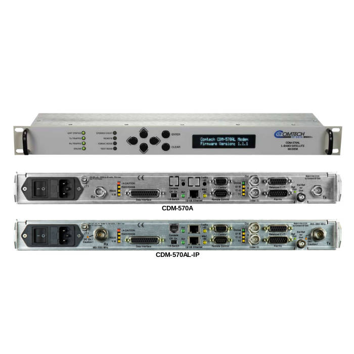 Comtech CDM-570A/AL-IP Satellite Modem